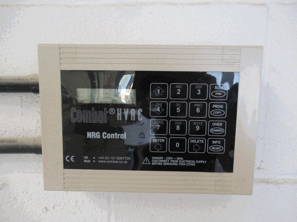 Combat HVAC Gas Heater with NRG Control Panel - Image 3 of 3