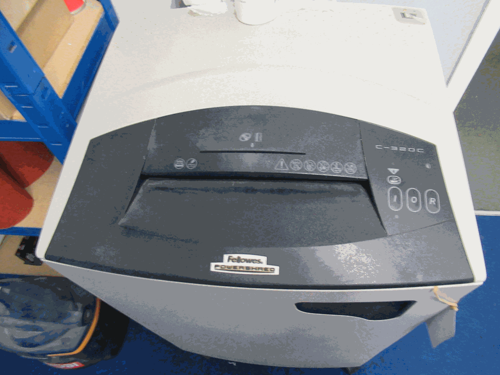 Fellowes Powershred C-320C Shreder - Image 2 of 2