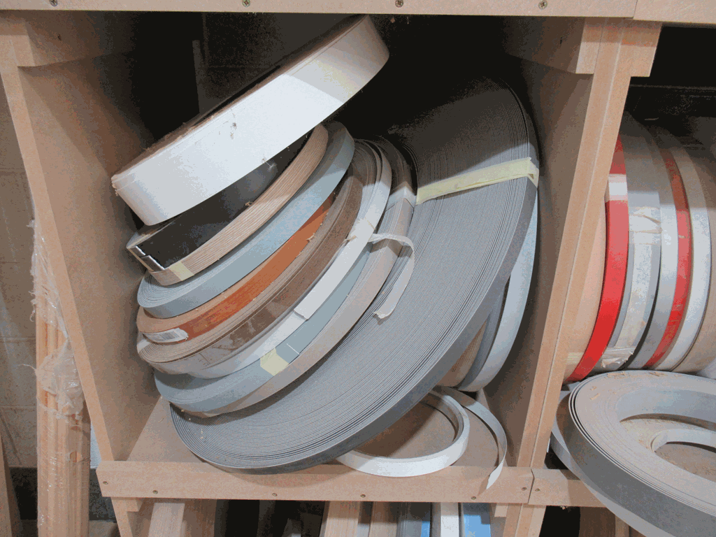 Large qty of Assorted Edge Banding Tape to include PVC, Solid wood, etc. - Image 5 of 14