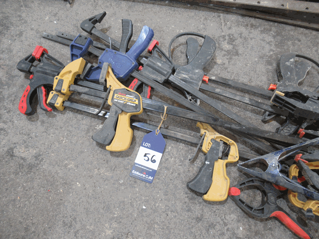 Qty of Various Quick-Grip Hand Clamps, Bar Clamps, etc. - Image 2 of 2