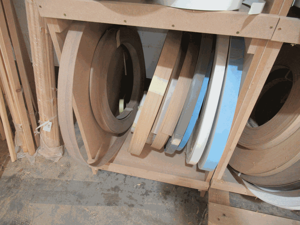 Large qty of Assorted Edge Banding Tape to include PVC, Solid wood, etc. - Image 6 of 14