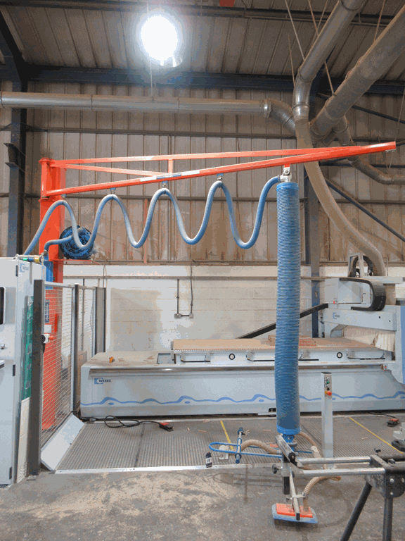 Palamatic Vacuum Assisted Lifting Device with Swing Jib