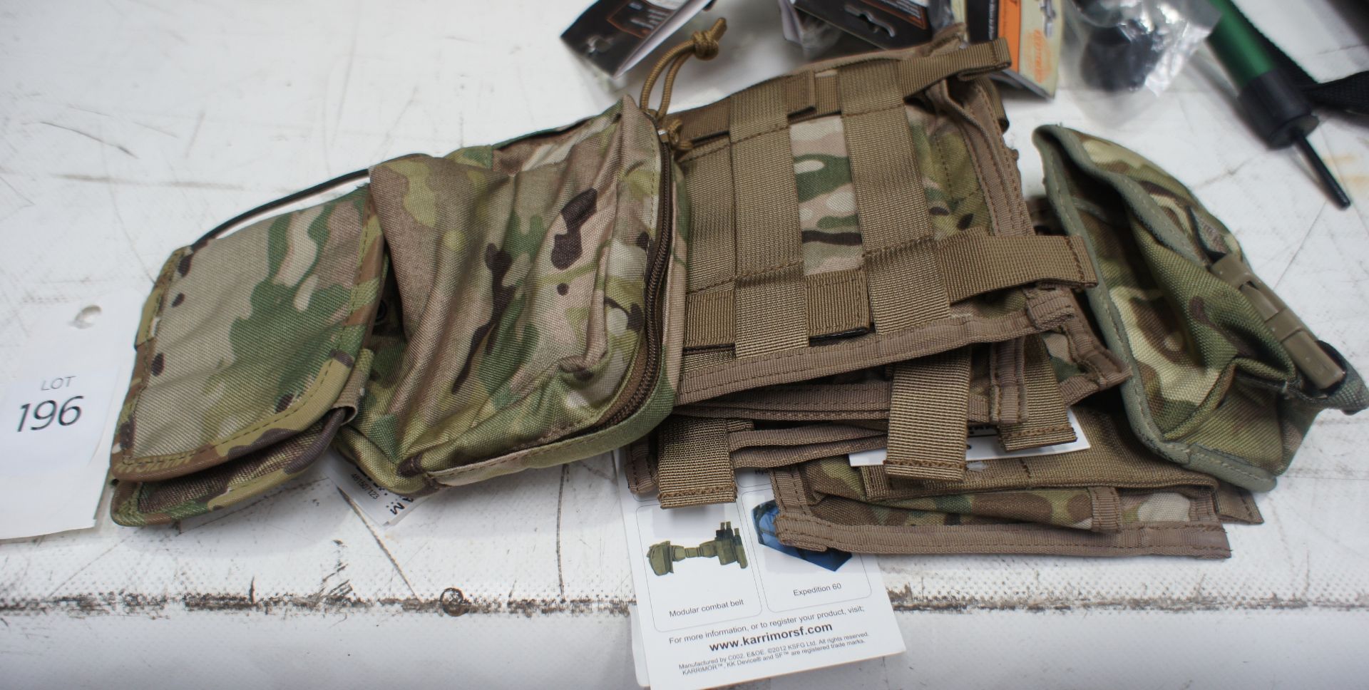 Ukom Weapon Cleaning Wallet, Predator Small Utility Pouch & 4 x Predator Admin Pouch - Image 2 of 2