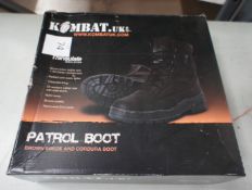 Kombat Patrol Boot Half Leather/Half Suede Size 11