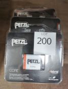 3 x Petzl Core Rechargeable Battery