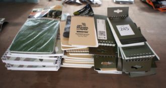 Quantity Various Camo & All Weather Notepads