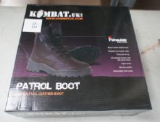 Kombat Patrol Boot All Leather Size 6 Rrp. £39.99