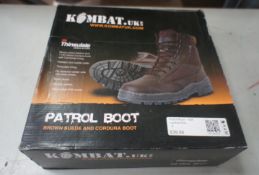Patrol Boot Half Leather/Half Suede Size 8