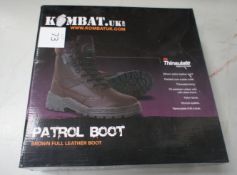 Kombat Patrol Boot All Leather Size 9 Rrp. £39.99