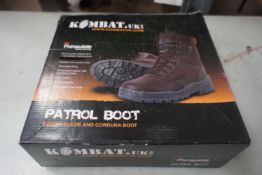 Patrol Boot Half Leather/Half Suede Size 9