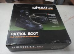 Kombat Patrol Boot Half Leather/Half Suede Size 8