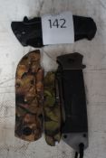 4 Assorted ttactical knives (buyer must be aged 18 or over and must collect in person and bring a va