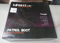 Kombat Patrol Boot All Leather Size 10 Rrp. £39.99