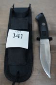Stainless steel tactical knife to case