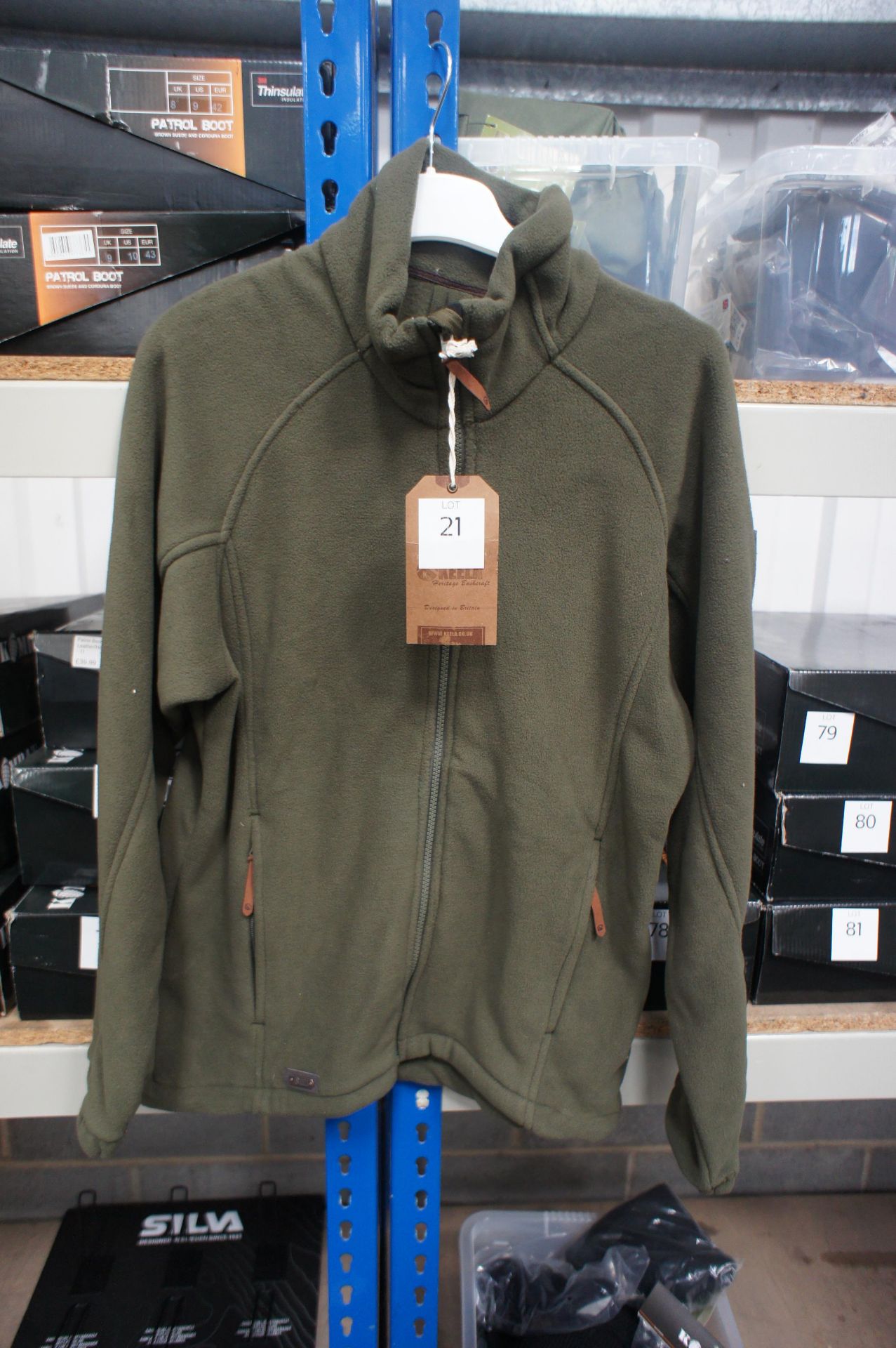 Keela Skye Profleece Jacket S Rrp. £31.99 Colour Olive