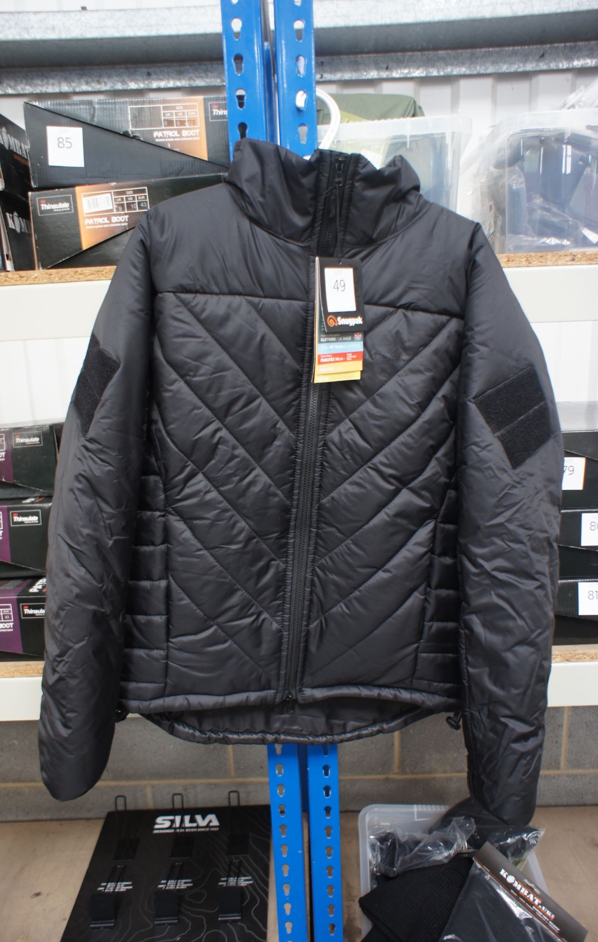 Snug Pack Softie Jacket SJ6 Black Medium Rrp. £89.99