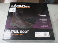 Kombat Patrol Boot All Leather Size 7 Rrp. £39.99