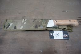 British Army machete rrp £19.95 (buyer must be aged 18 or over and must collect in person and bring