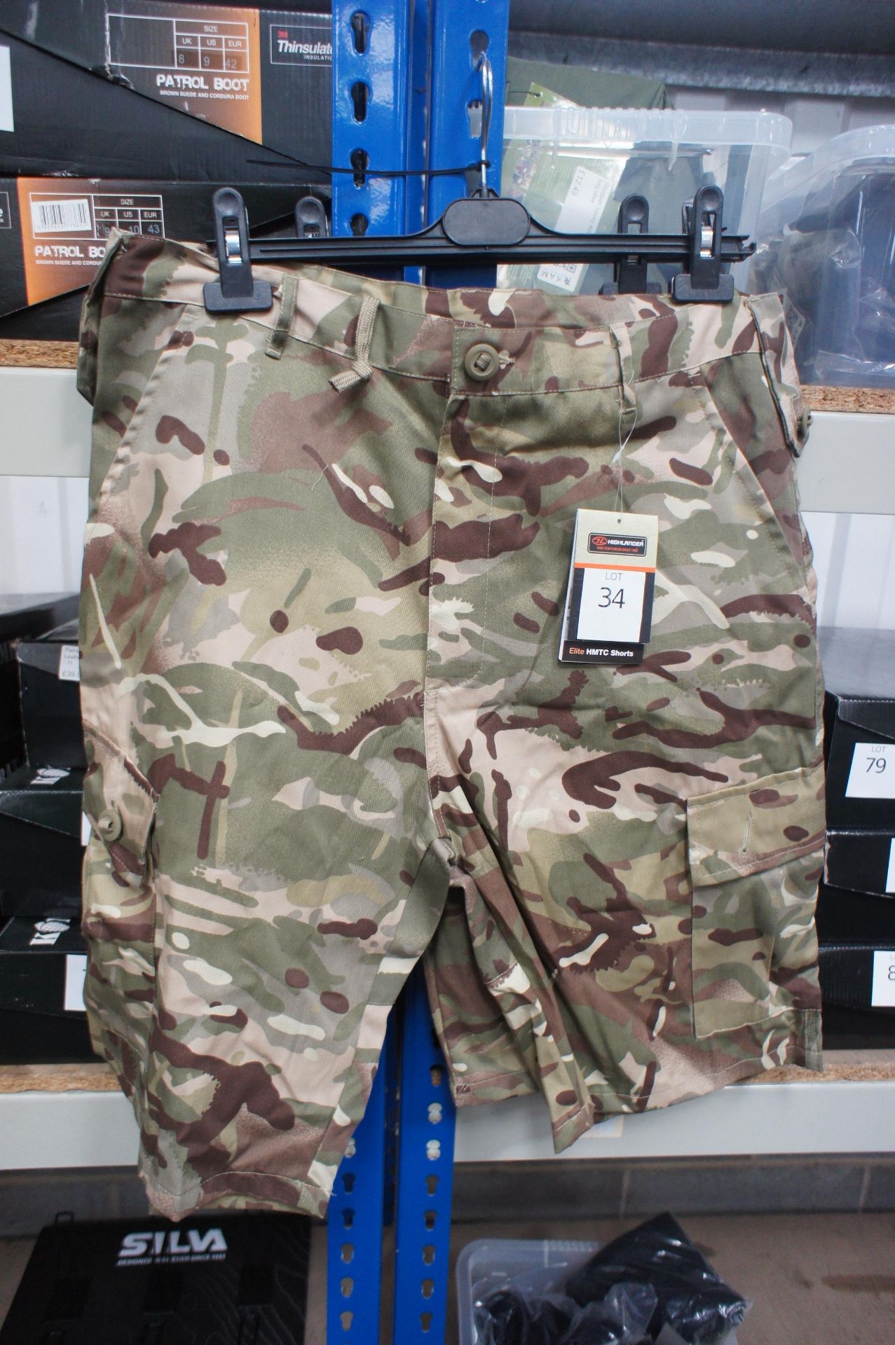 2 x Kam Elite Camo Shorts 28R & 36R - Image 2 of 2