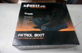 Kombat Patrol Boot Half Leather/Half Suede Size 10