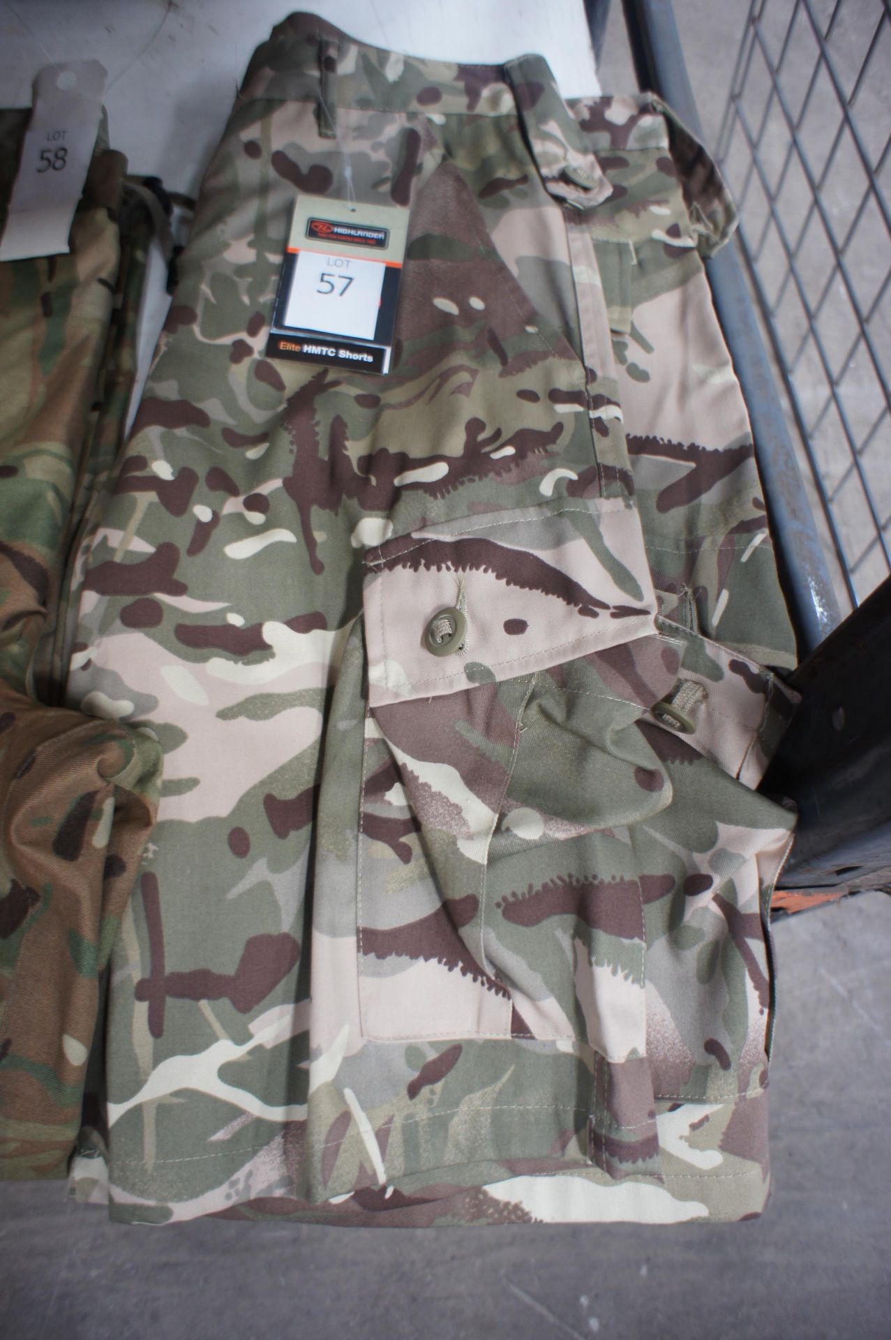 2 x Pairs of Elite Camo Shorts 32R Rrp. £19.99 - Image 2 of 2