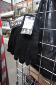 7 x Black Thermal Gloves