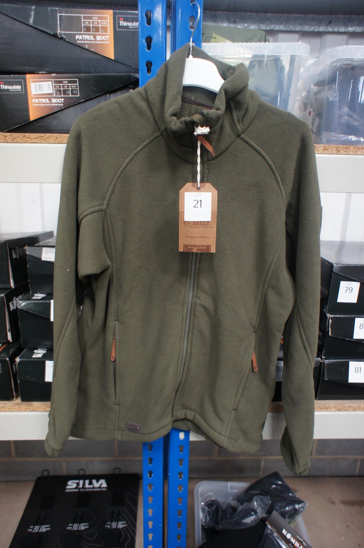 Keela Skye Profleece Jacket S Rrp. £31.99 Colour Olive - Image 2 of 2