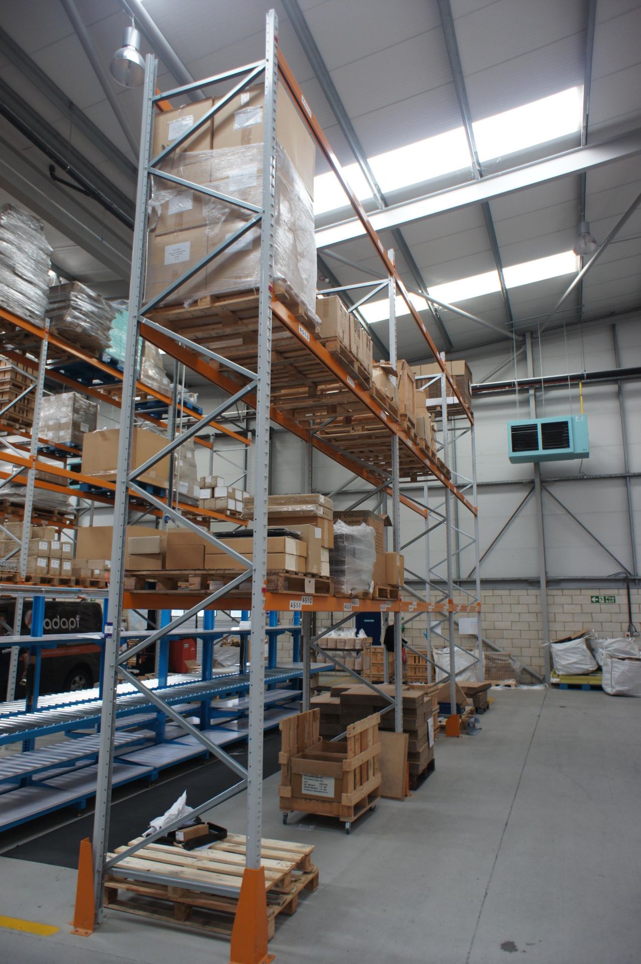 3 x Bays of Apex pallet racking, comprising 5 x up - Image 2 of 2