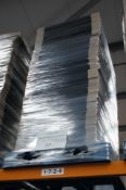 Pallet of 50 x 800mm aluminium panel frame, black. Pictures purely for guidance purposes only