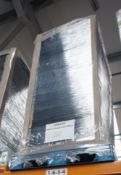 Pallet of 50 x 800mm aluminium panel frame, black. Pictures purely for guidance purposes only