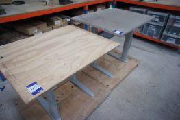 2 x Fabricated worktables (1000 x 800)