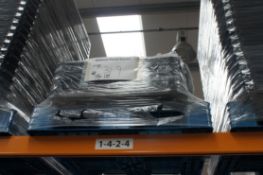 Pallet of 9 x 800mm aluminium panel frame, black. Pictures purely for guidance purposes only