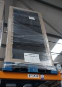 Pallet of 50 x 700mm aluminium panel frame, black. Pictures purely for guidance purposes only