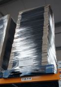 Pallet of 50 x 800mm aluminium panel frame, black. Pictures purely for guidance purposes only