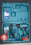 Makita 6280D cordless drill, with charger and 2 x batteries