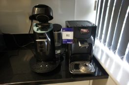 2 x Various Phillips senseo coffee machines