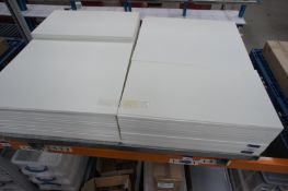 Quantity of fibreboard to pallet