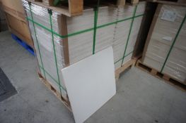 88 x Magnesium Oxide Tile, to pallet, 610 x 610