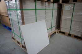 90 x Magnesium Oxide floor tile, to pallet, 610 x 610