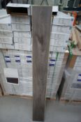 24 x Packs of Smoked Oak floor panel plank, 10 x pieces per pack