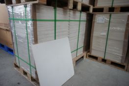 90 x Magnesium Oxide floor tile, to pallet, 610 x 610