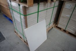 88 x Magnesium Oxide Tile, to pallet, 610 x 610