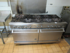 Imperial 10 Burner & Double Oven Gas Cooker