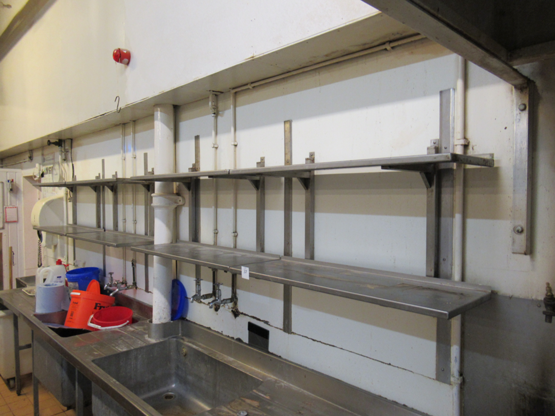 8 x Stainless Steel Shelves