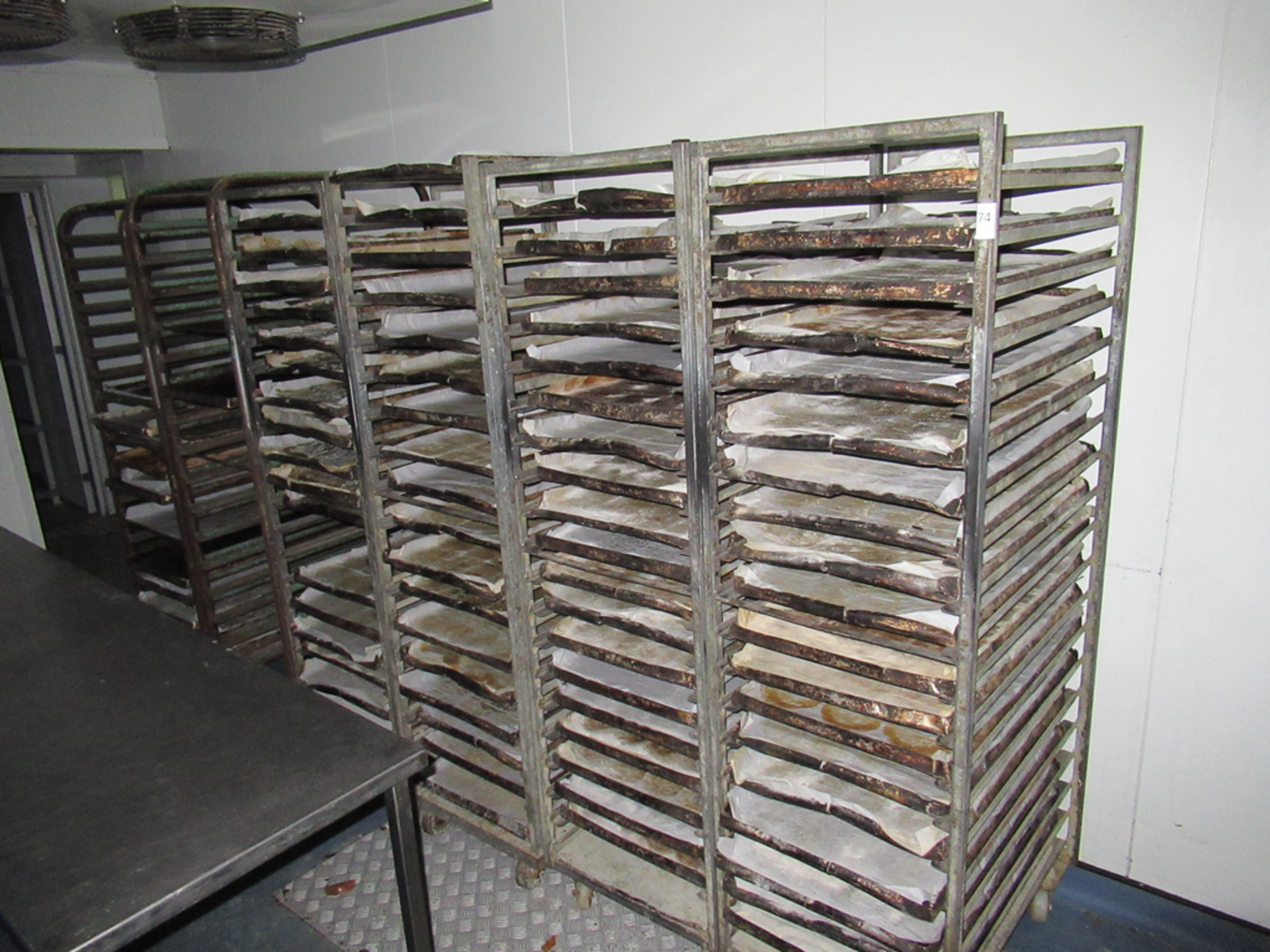 6 x Baker's Racks and A Qty of Trays