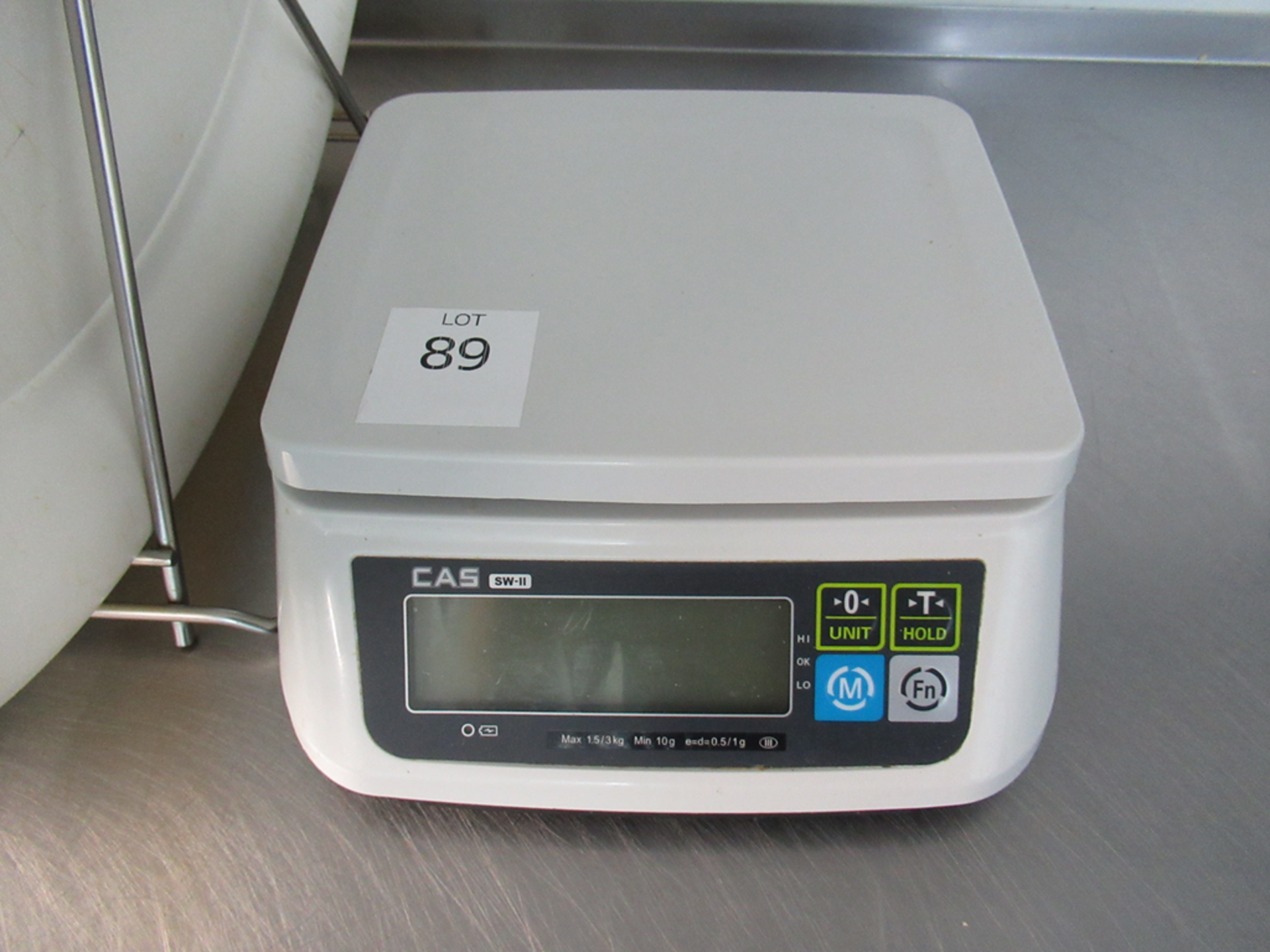 CAS SW11 Electronic Battery Scales, Chopping Boards, Boiling Pan, Etc - Image 2 of 4