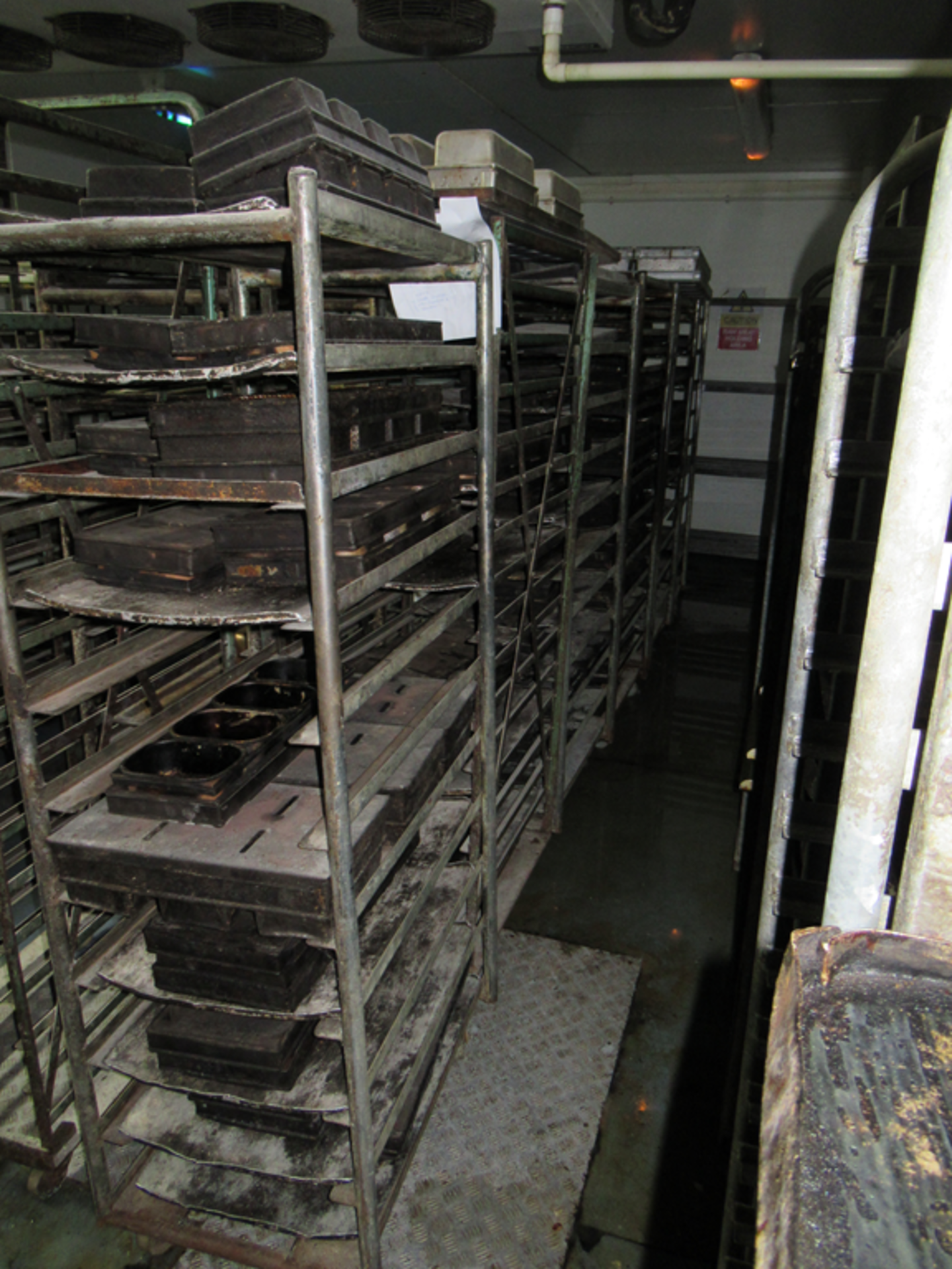 6 x Baker's Racks and A Qty of Trays and Loaf Tins