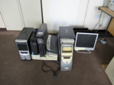 Qty of Computer Equipment inc 5x Desktop PC's