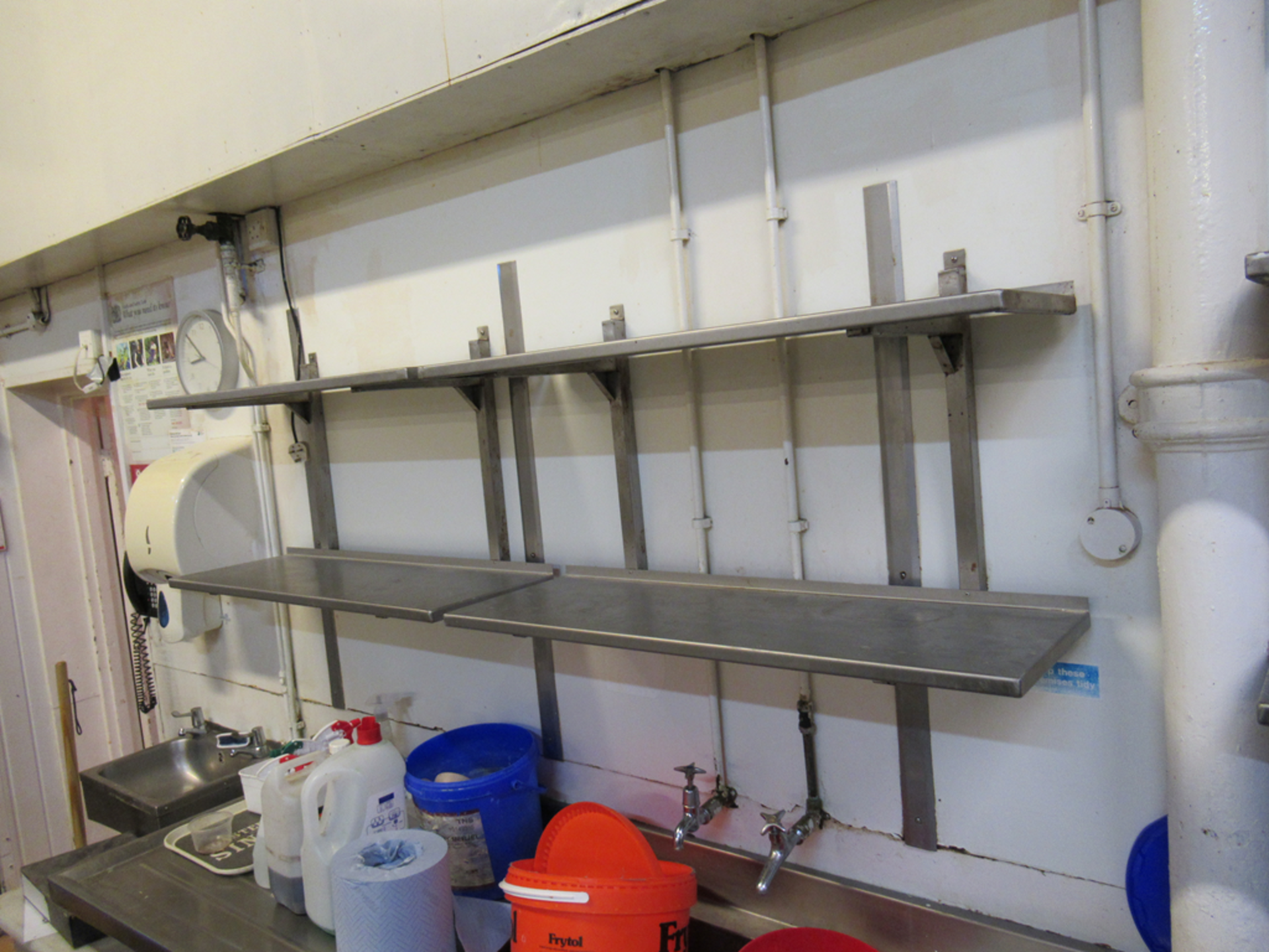 8 x Stainless Steel Shelves - Image 3 of 3