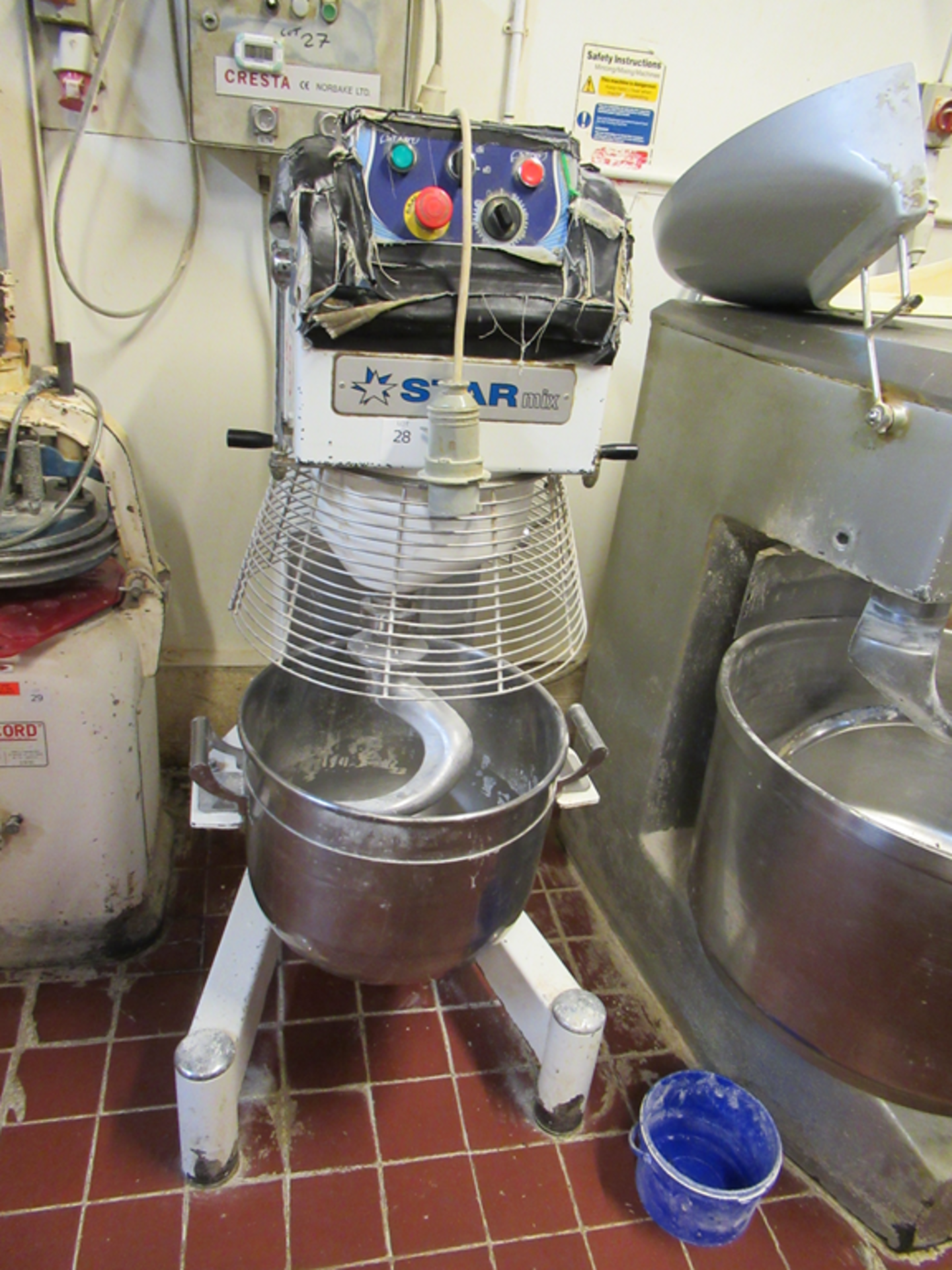 A 2007 Starmix Model PL30t3V Floorstanding Foodmixer with 470mm Diameter Bowl